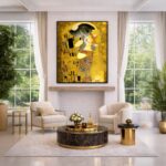 Quadro Canvas - Anna Wischin The Kiss Gustav Klimt