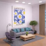 Quadro Canvas - Flower - Market Sydney