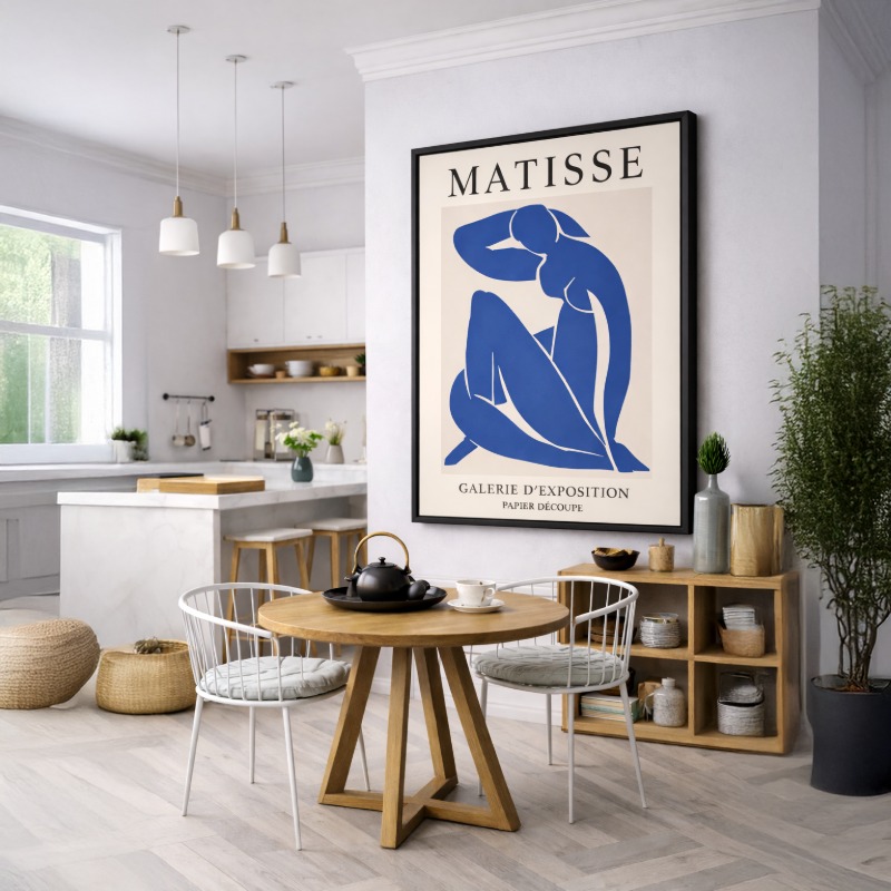 Quadro Canvas - Henri Matisse - Papel Découpés