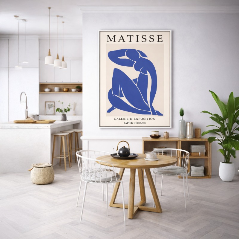 Quadro Canvas - Henri Matisse - Papel Découpés