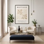 Quadro Canvas - Henri Matisse Papiers Bege
