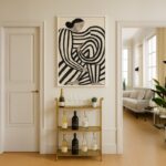 Quadro Canvas - Mulher de Pijama Preto