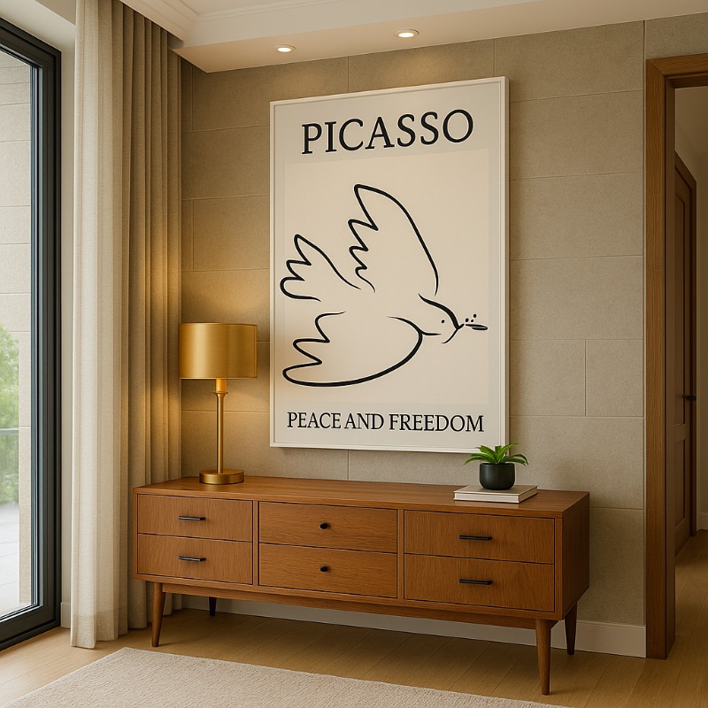 Quadro Canvas - Peace And Freedom