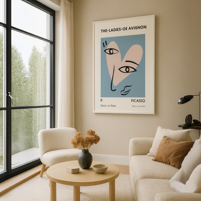 Quadro Canvas - Picasso - Les Demoiselles