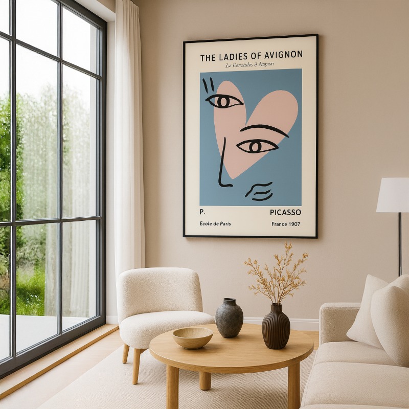 Quadro Canvas - Picasso - Les Demoiselles
