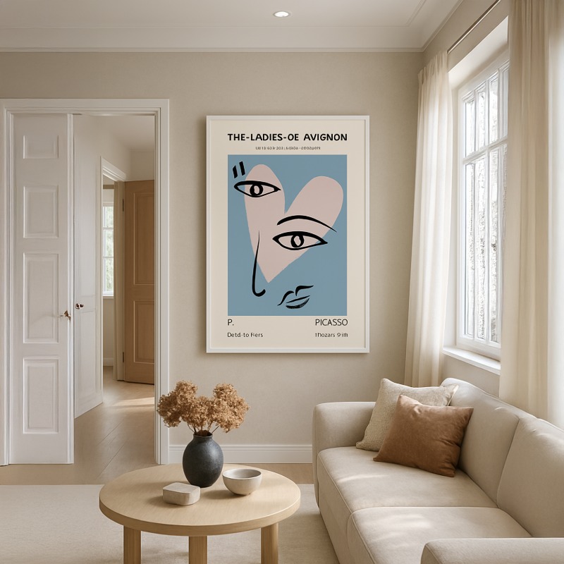 Quadro Canvas - Picasso - Les Demoiselles