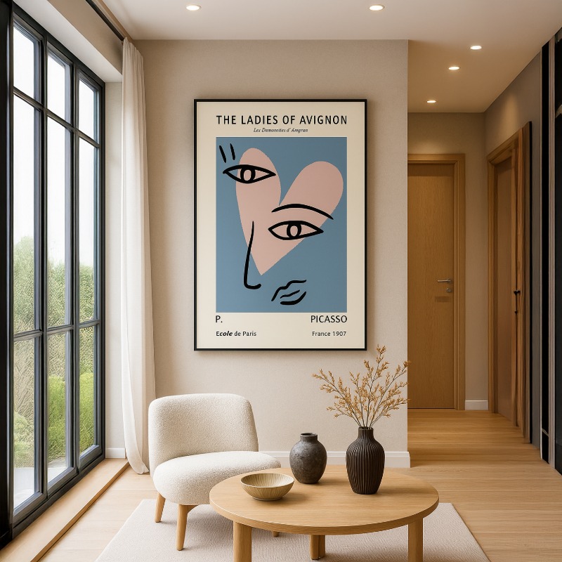 Quadro Canvas - Picasso - Les Demoiselles