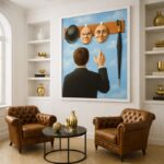 Quadro Canvas - René Magritte - O Princípio