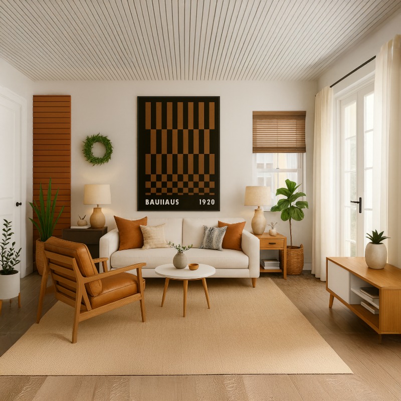 Quadro Canvas - Rolled Rectangles