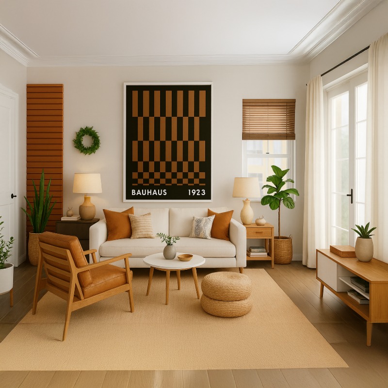 Quadro Canvas - Rolled Rectangles