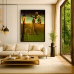 Quadro Canvas - Salvador Dalí - Mulher