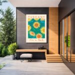 Quadro Canvas - Tuscany - Flower Market