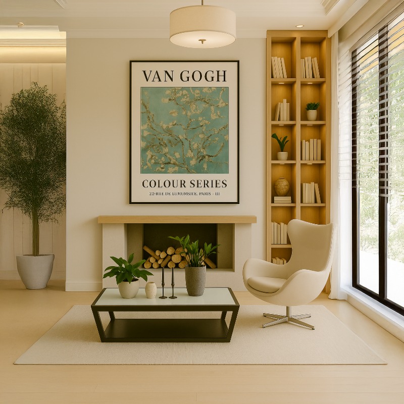 Quadro Canvas - Van Gogh - Amendoeira