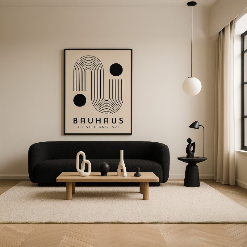 Quadro Canvas Bauhaus - Ausstellung 1923 - Imagem 3