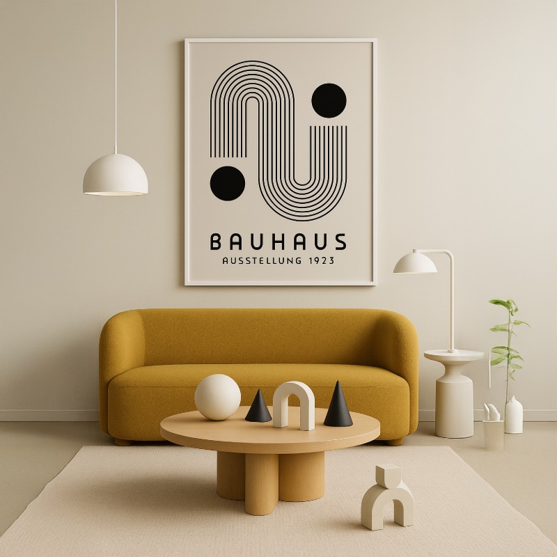 Quadro Canvas Bauhaus - Ausstellung 1923