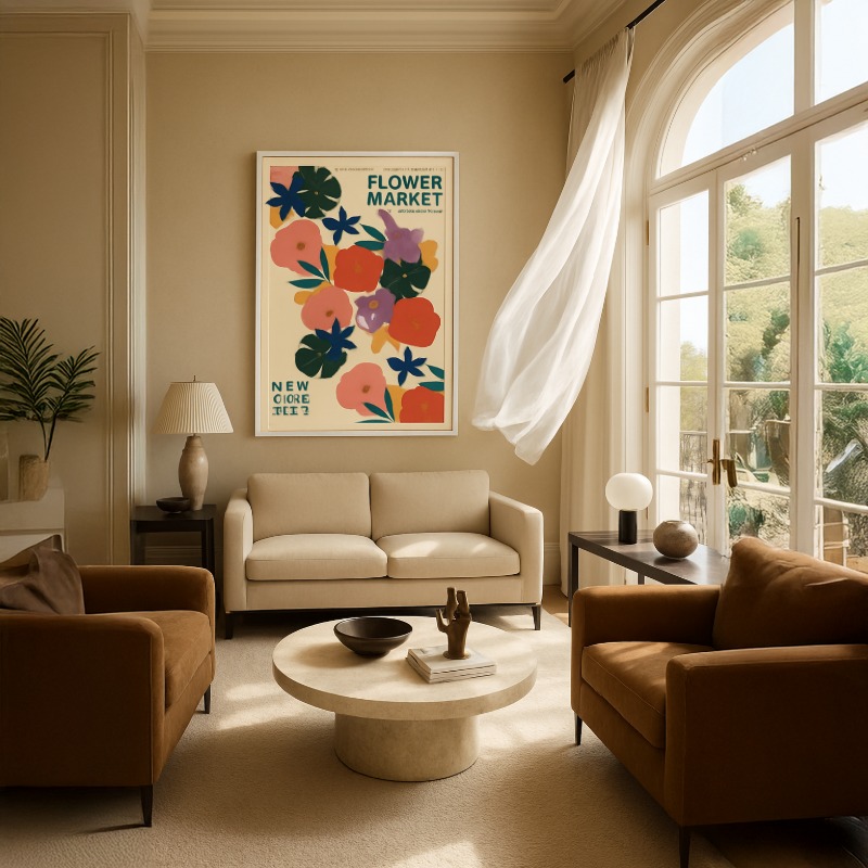 Quadro Canvas Flower Market New York City - Imagem 3