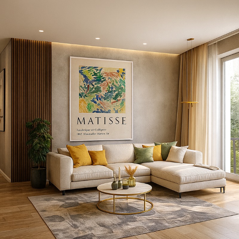 Quadro Canvas Henri