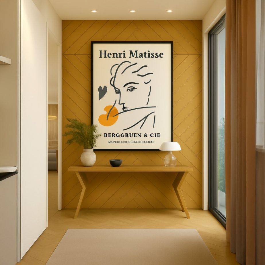 Quadro Canvas Henri Matisse - Linha