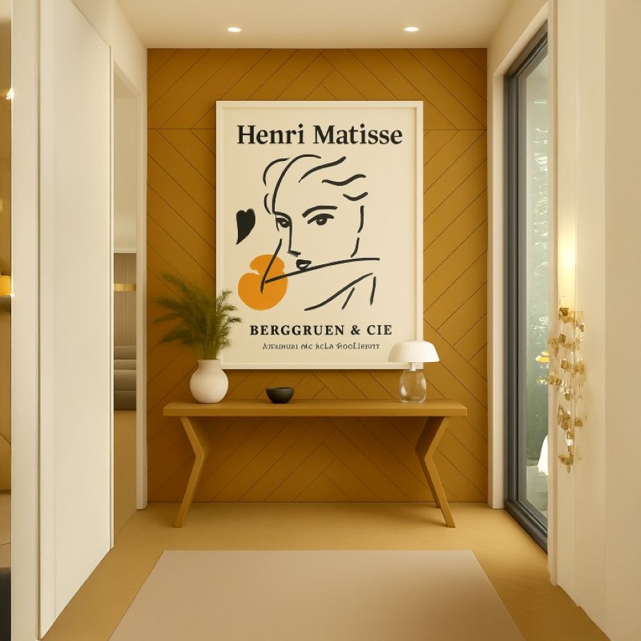 Quadro Canvas Henri Matisse - Linha