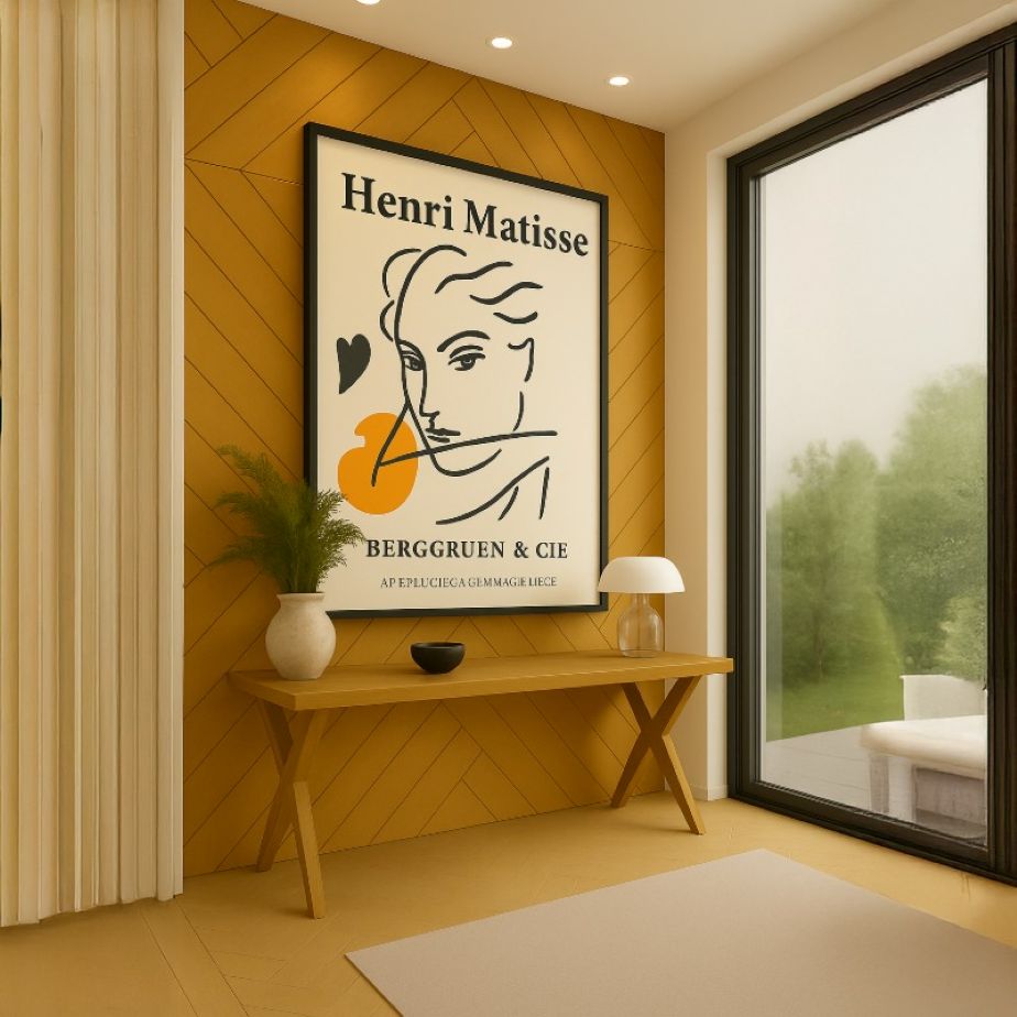 Quadro Canvas Henri Matisse - Linha