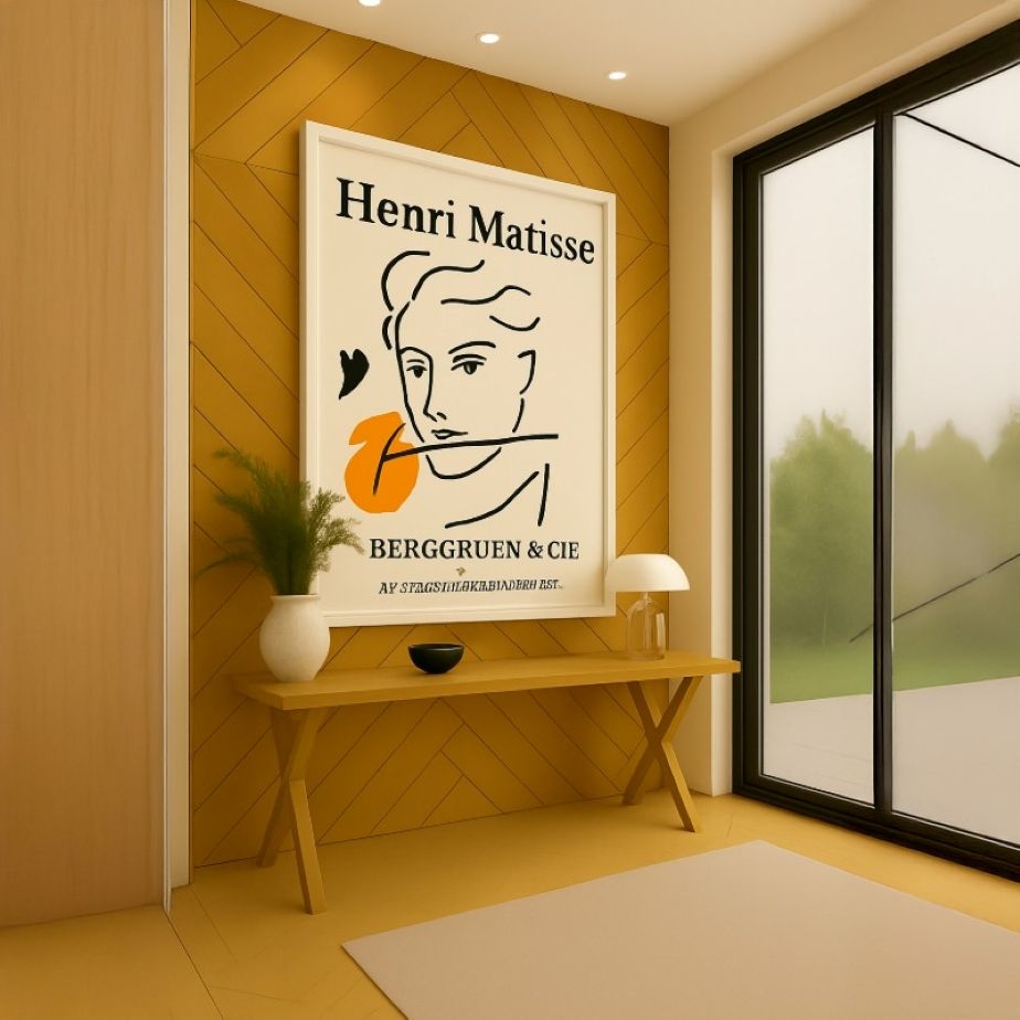 Quadro Canvas Henri Matisse - Linha