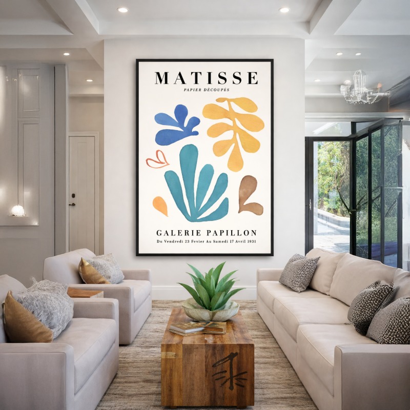 Quadro Canvas Henri Matisse - Papillon