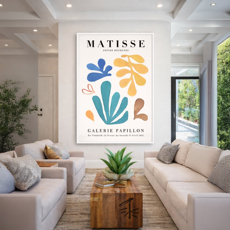 Quadro Canvas Henri Matisse - Papillon