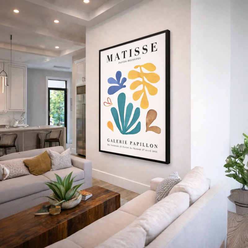Quadro Canvas Henri Matisse - Papillon
