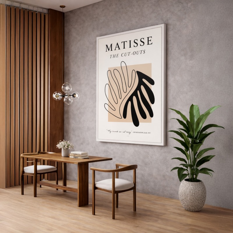 Quadro Canvas Henri Matisse - The Leaf