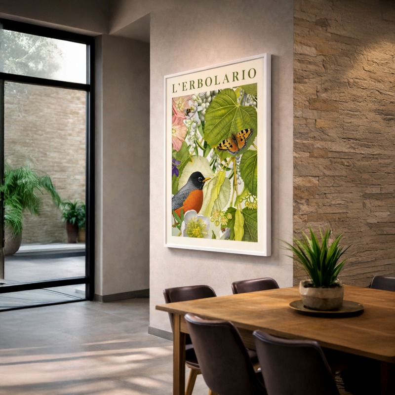 Quadro Canvas L'Erbolario - Natureza