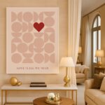 Quadro Canvas Love Is All We Need