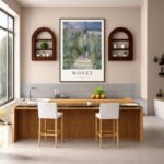 Quadro Canvas O Jardim do Artista em Vétheuil