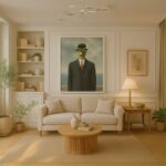 Quadro Canvas René Magritte - O Filho Do Homem