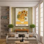 Quadro Canvas Sunflowers Girassóis de Van Gogh