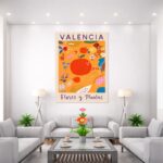 Quadro Canvas Valencia Flores e Plantas