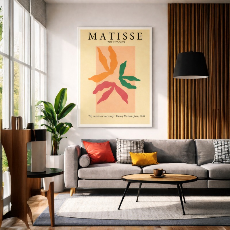 Quadro Canvas Vintage Kraft Paper
