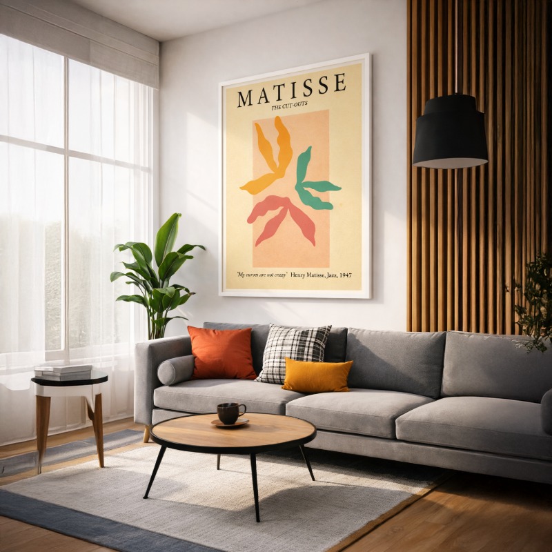 Quadro Canvas Vintage Kraft Paper
