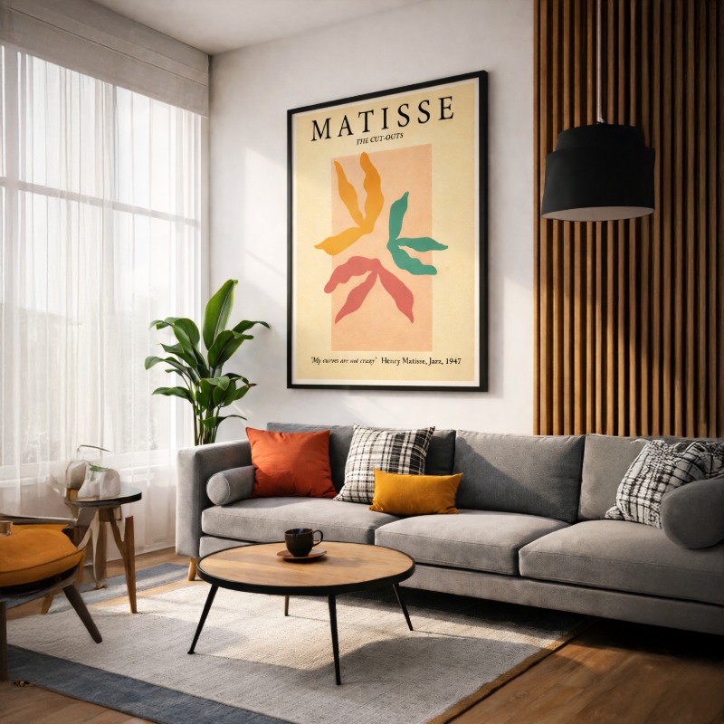 Quadro Canvas Vintage Kraft Paper
