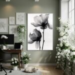 Quadro Decorativo Almas De Flores - 70x50cm