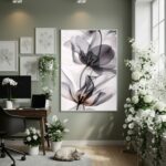 Quadro Decorativo Aura De Flor - 70x50cm
