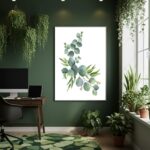 Quadro Decorativo Belo Eucalipto - 70x50cm