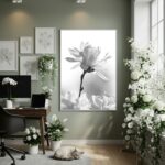 Quadro Decorativo Brancura - 70x50cm