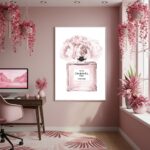 Quadro Decorativo Chanel Bloom - 70x50cm