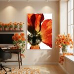 Quadro Decorativo Eco Tangerina - 70x50cm