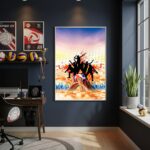 Quadro Decorativo Espírito Do Vôlei - 70x50 cm