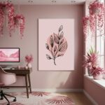Quadro Decorativo Folha Serena - 70x50cm