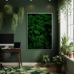Quadro Decorativo Folhagem Silvestre - 70x50cm
