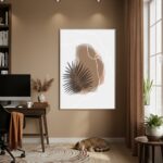 Quadro Decorativo Forma E Fluidez - 70x50cm