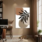 Quadro Decorativo Harmonia Orgânica - 70x50cm