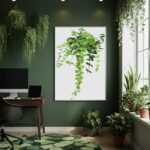 Quadro Decorativo Hera Suspensa - 70x50cm